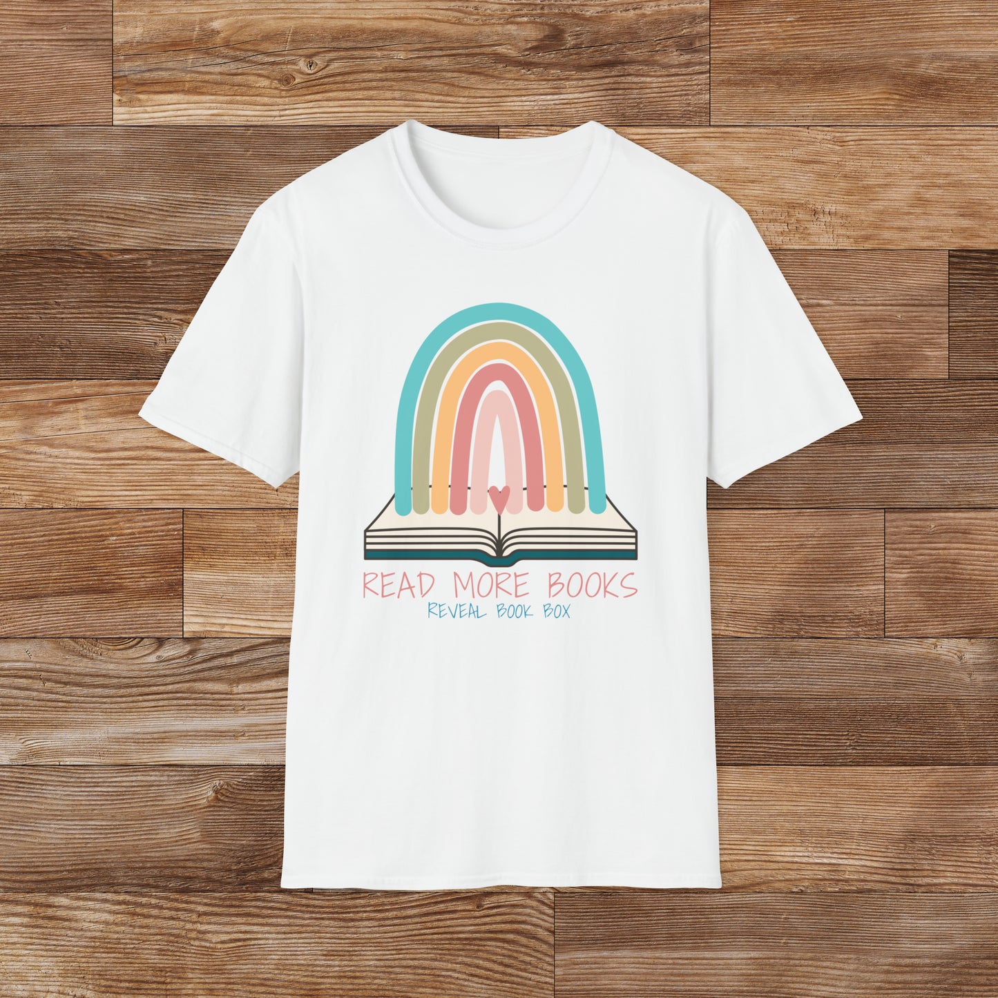 Read More Books Boho Rainbow Tee