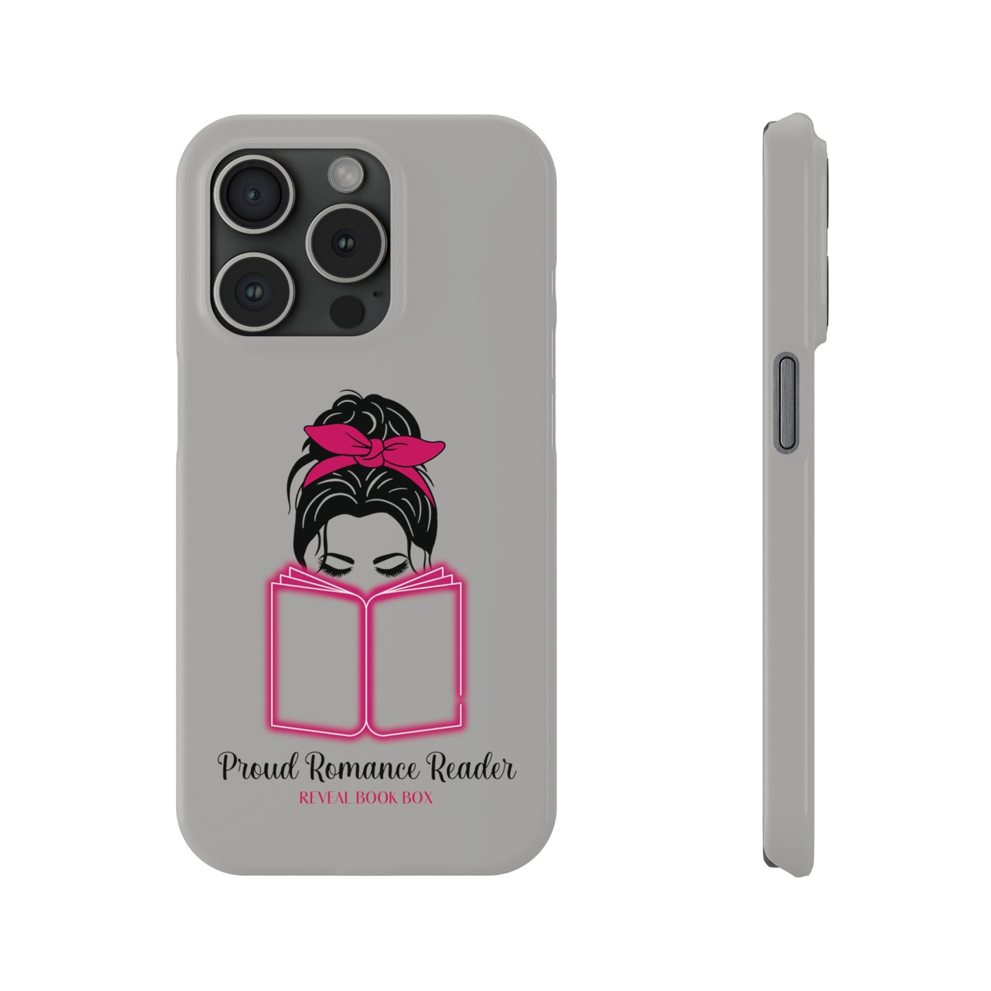 Proud Romance Reader iPhone Case