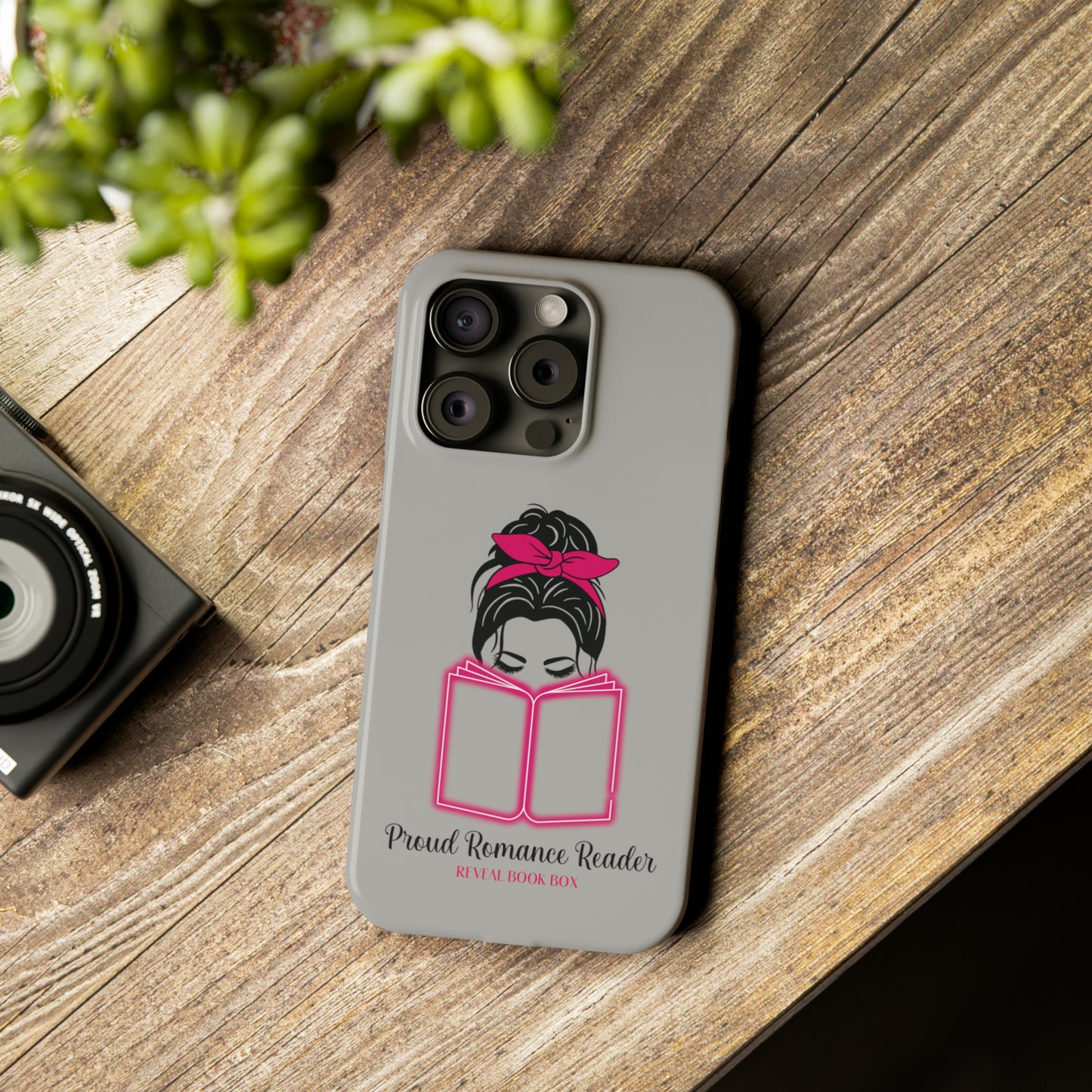 Proud Romance Reader iPhone Case