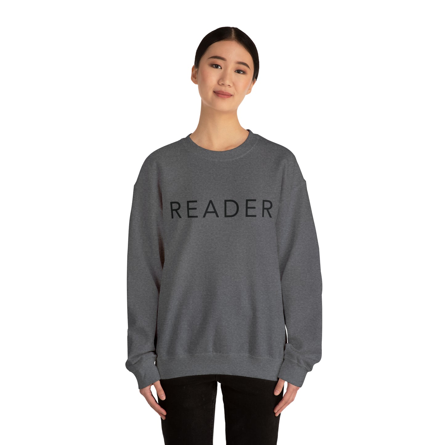 READER Unisex Heavy Blend™ Crewneck Sweatshirt