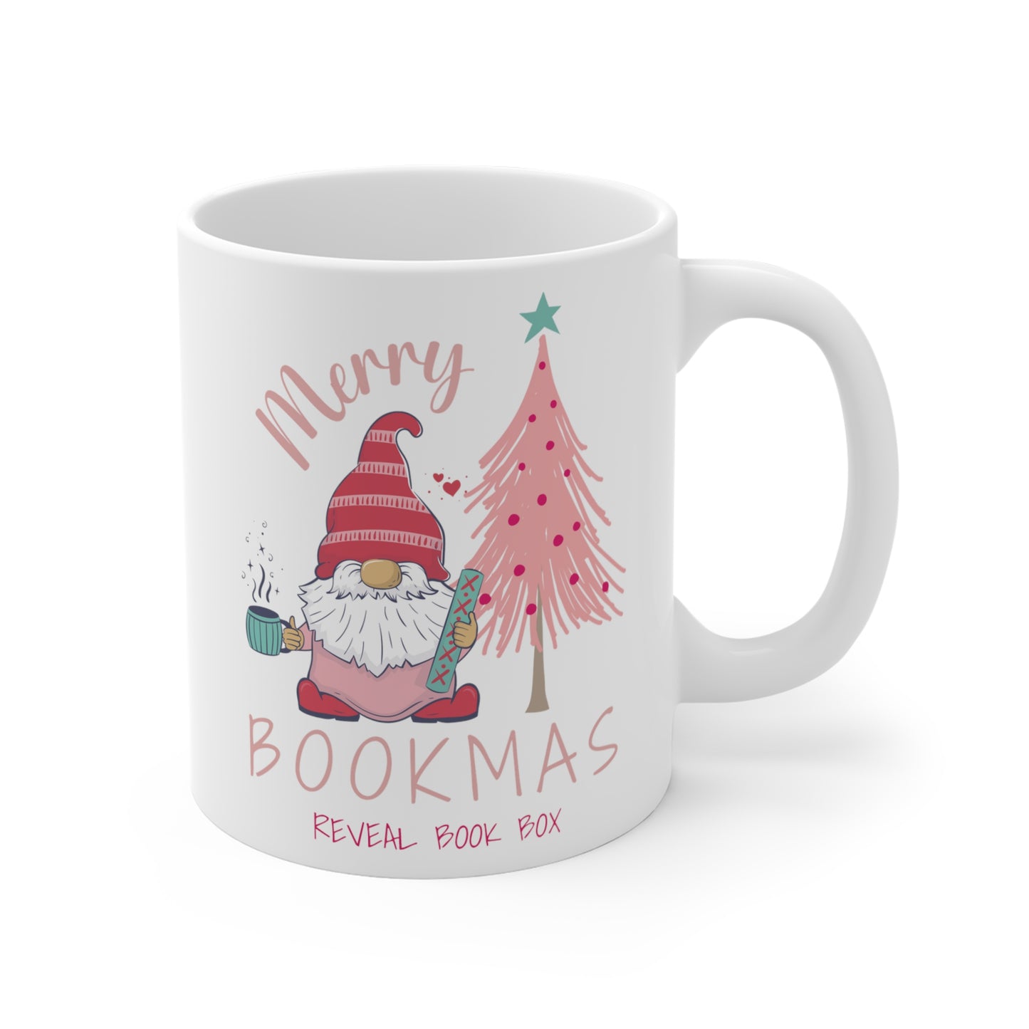 Merry Bookmas Mug 11oz