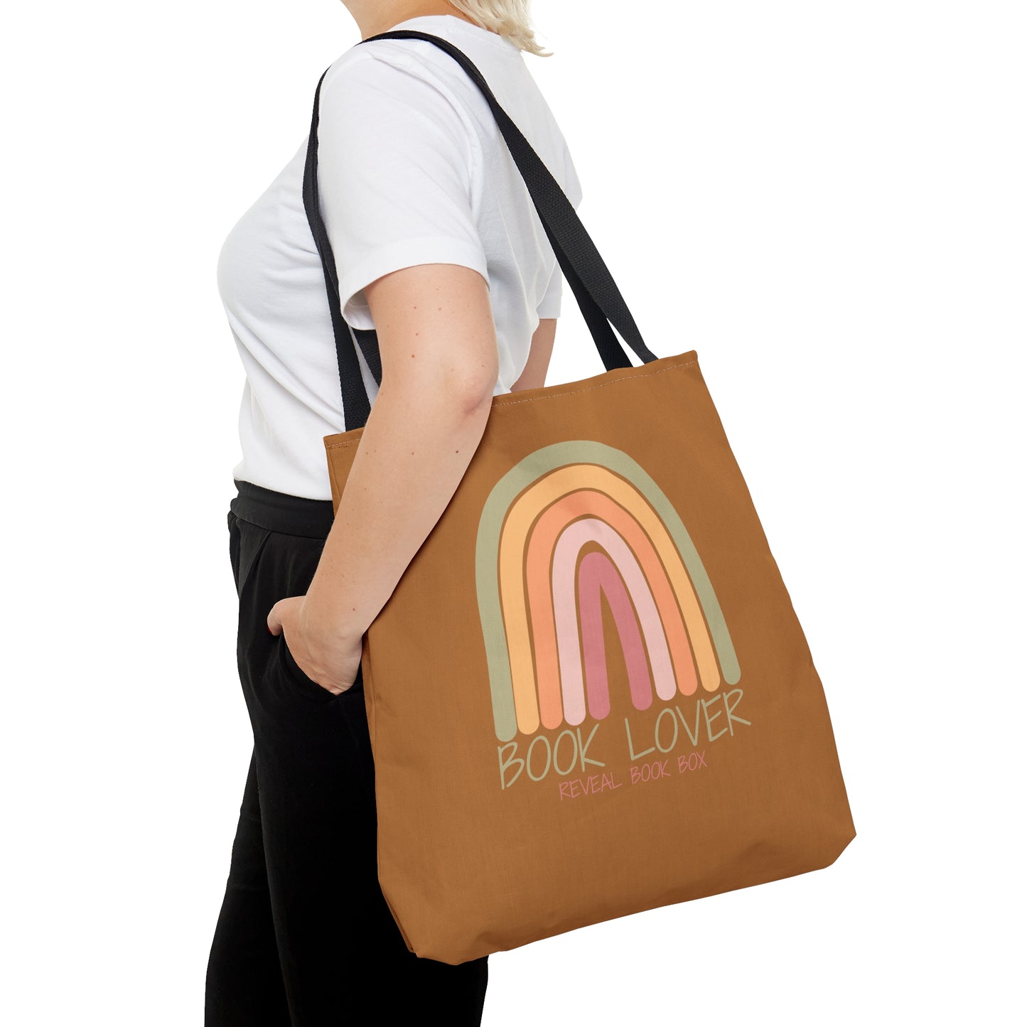 Boho Book Lover Tote Bag