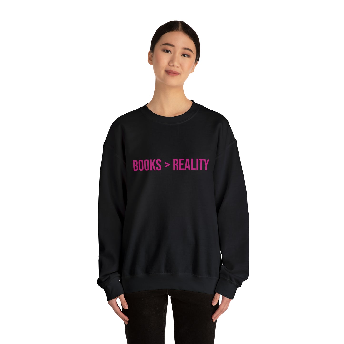 Books > Reality Crewneck Sweatshirt