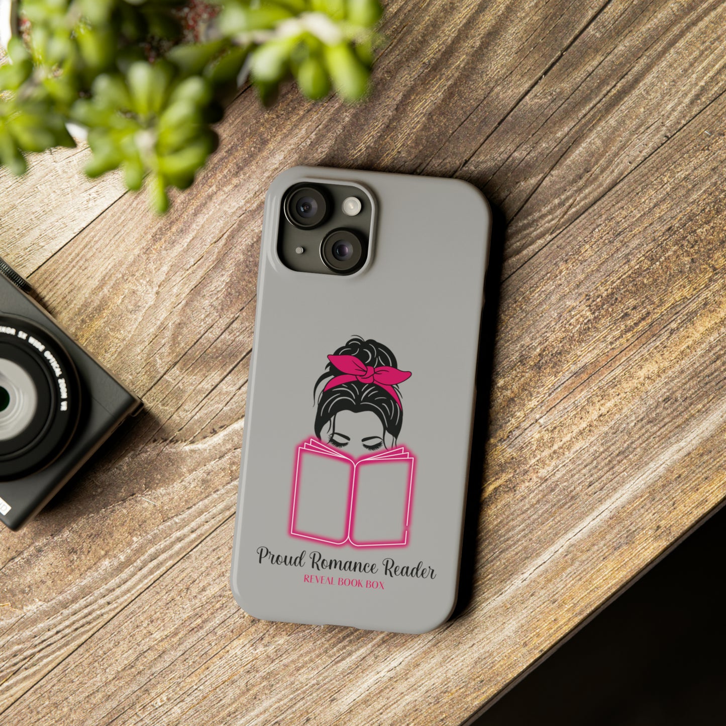 Proud Romance Reader iPhone Case