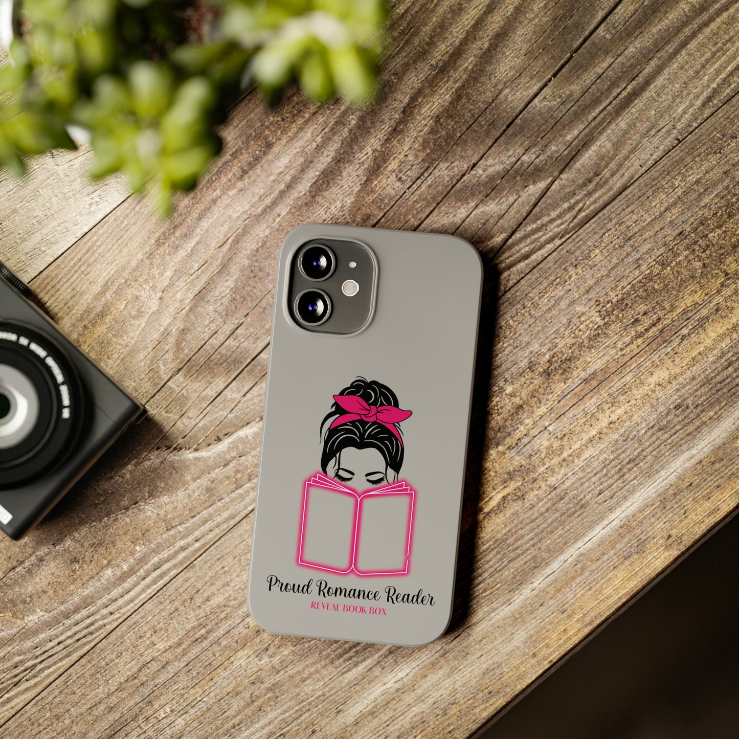 Proud Romance Reader iPhone Case