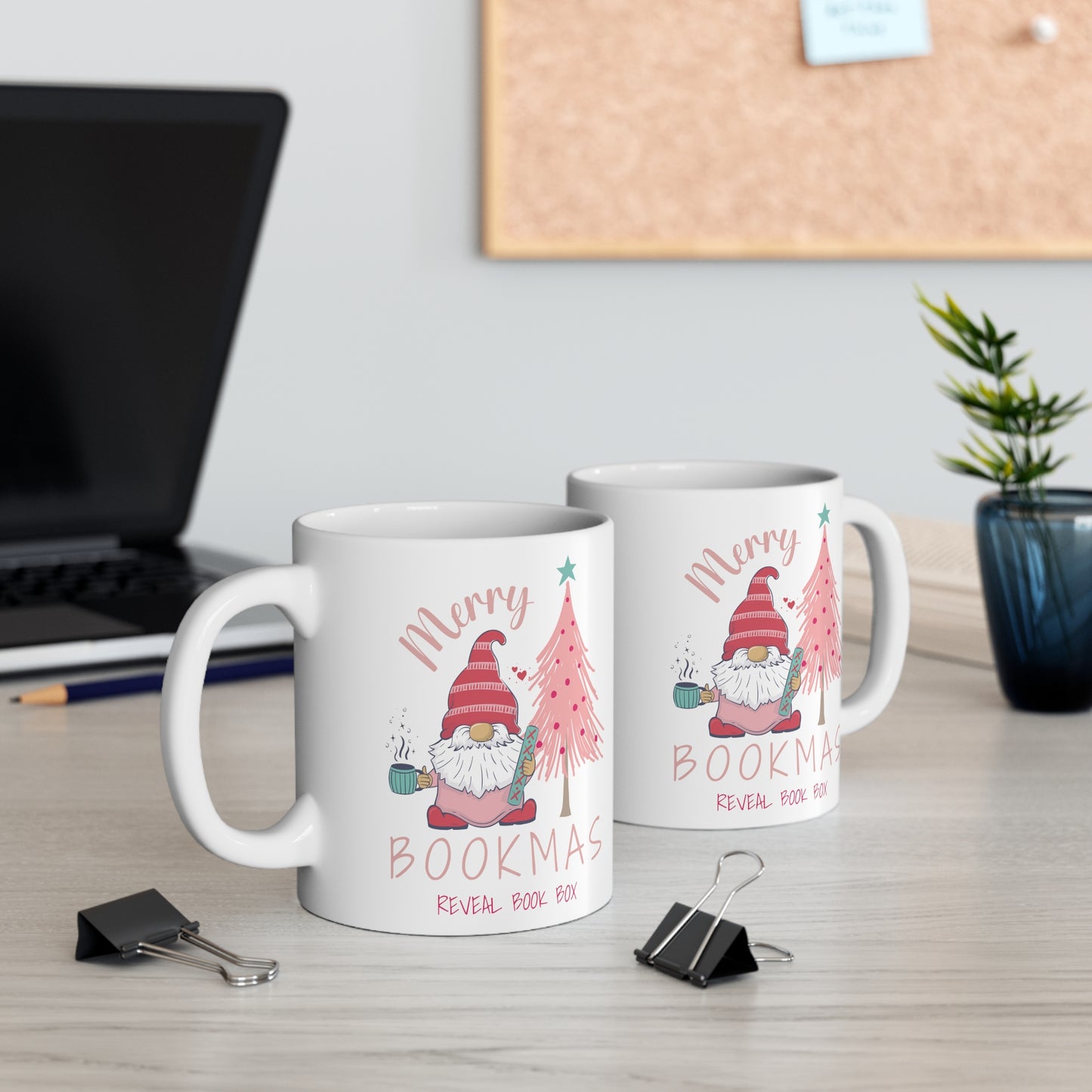 Merry Bookmas Mug 11oz