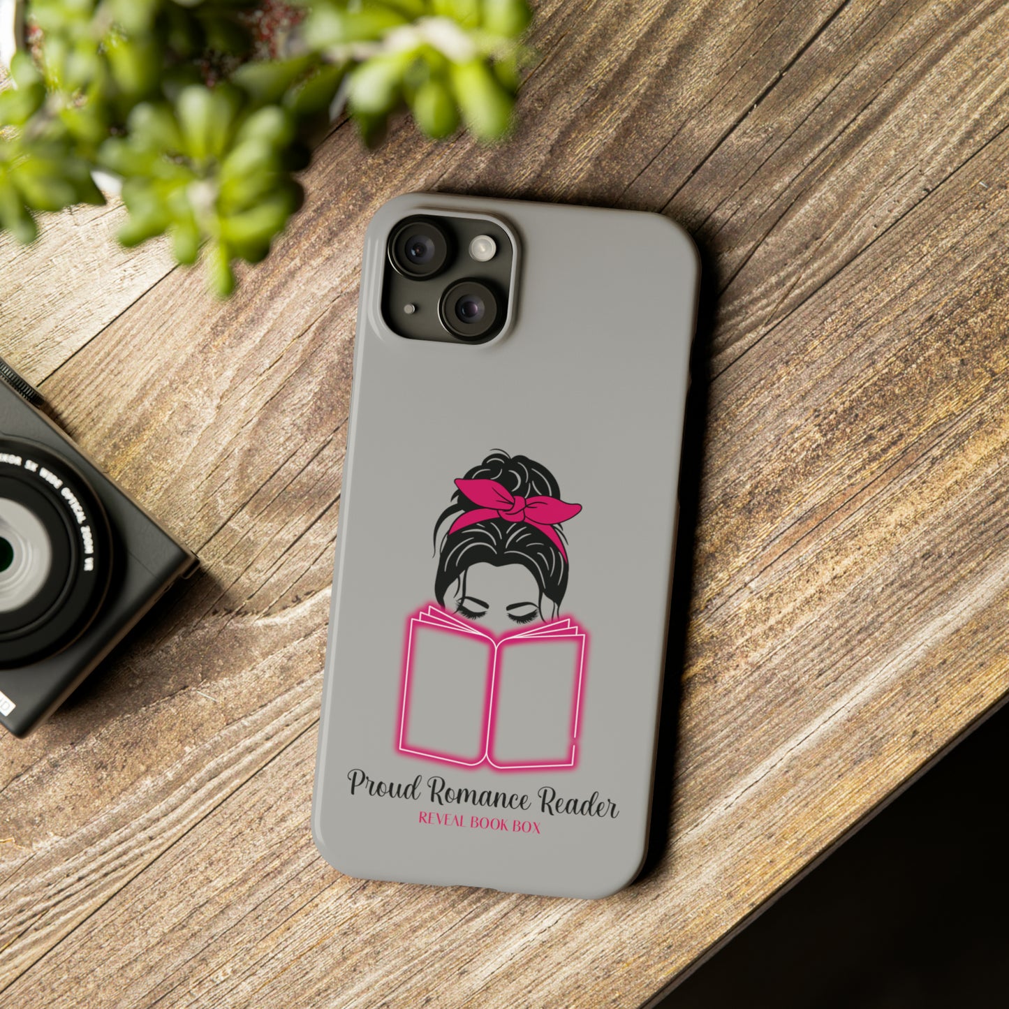 Proud Romance Reader iPhone Case