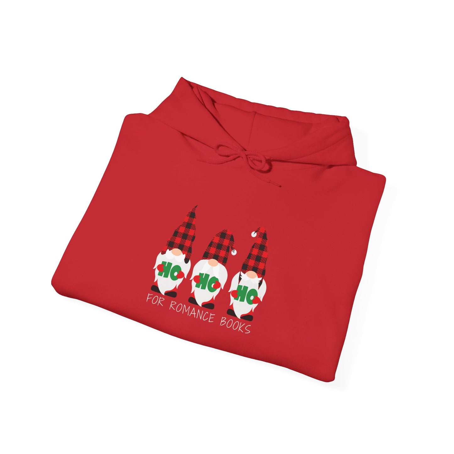 HO HO HO for Romance Books Unisex Heavy Blend™ Hooded Sweatshirt