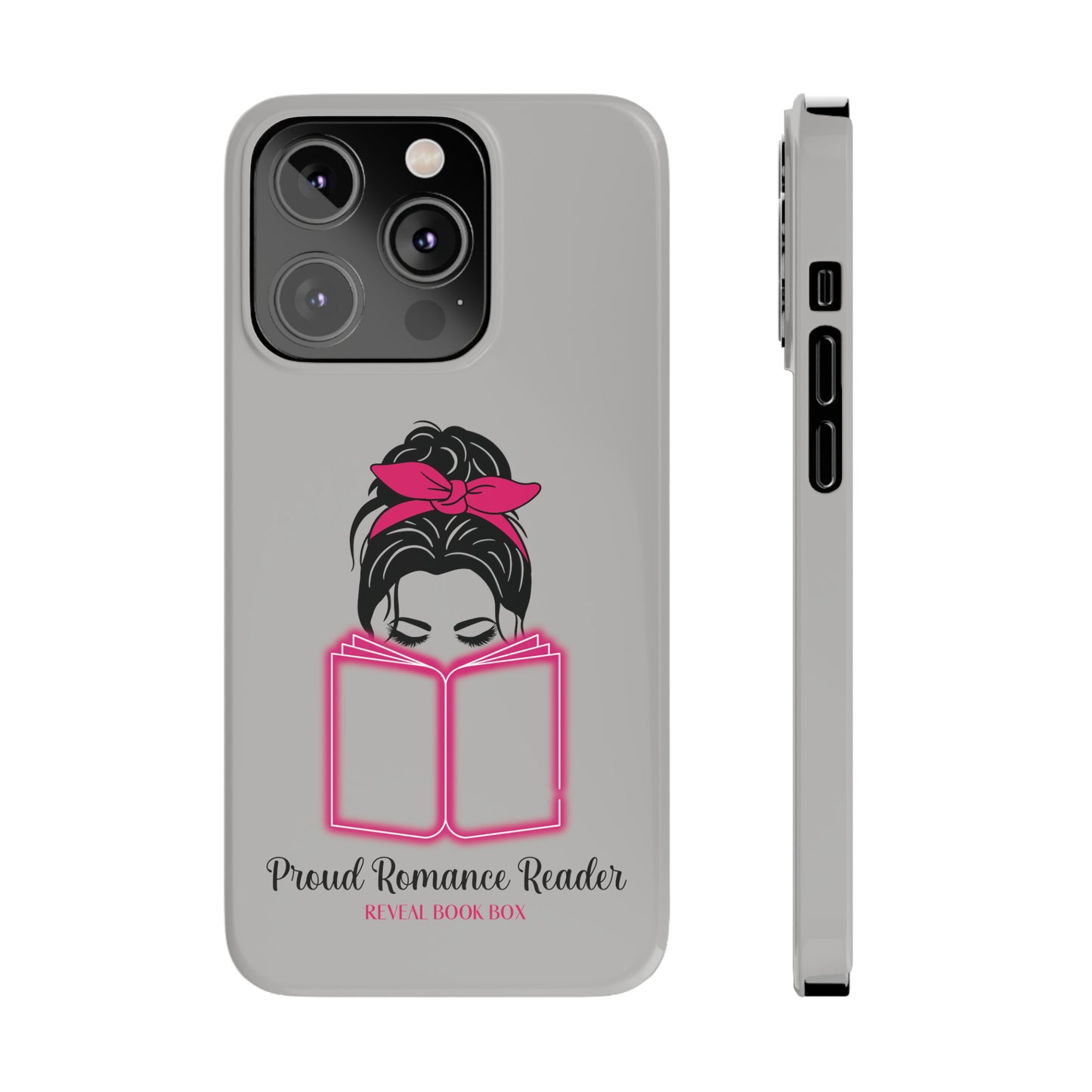 Proud Romance Reader iPhone Case