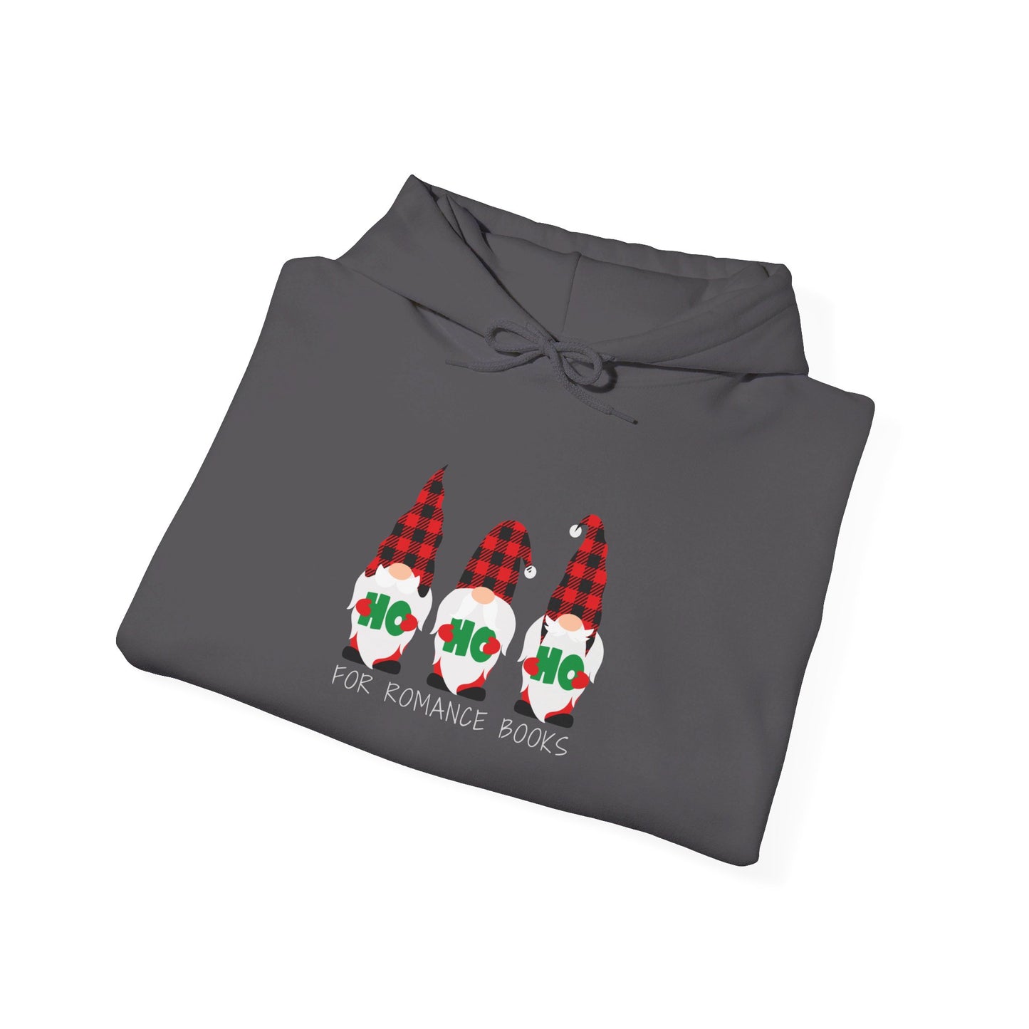 HO HO HO for Romance Books Unisex Heavy Blend™ Hooded Sweatshirt