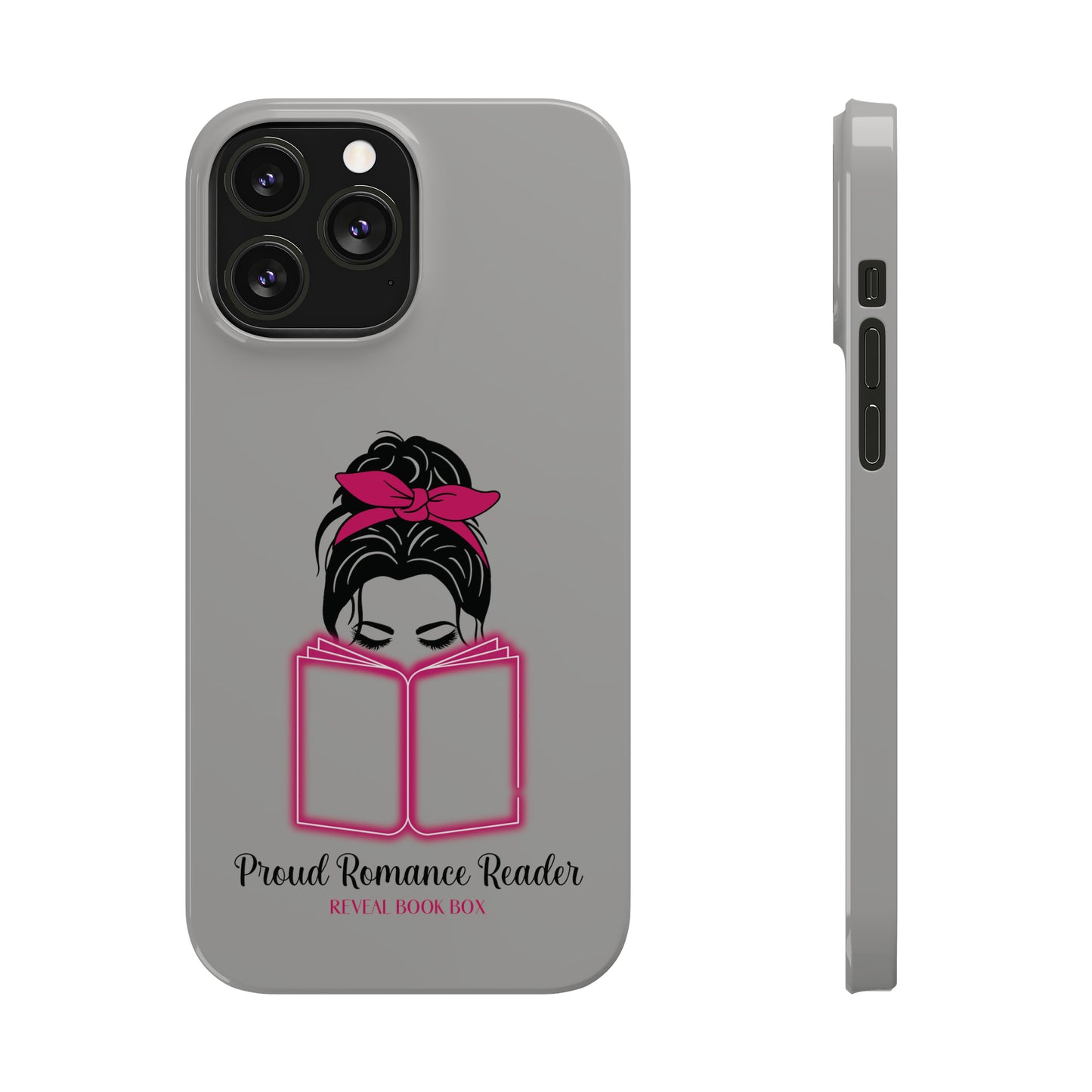 Proud Romance Reader iPhone Case