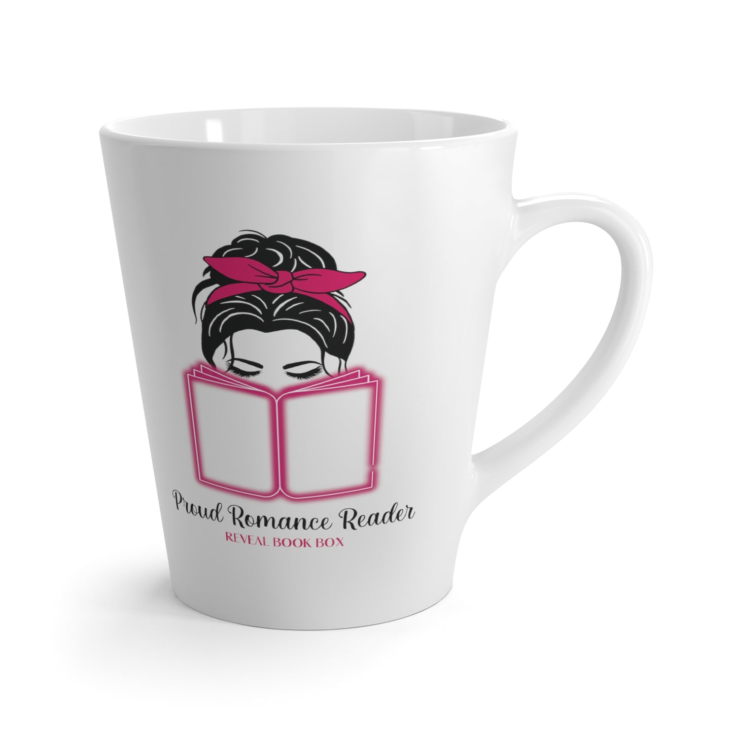 Reveal Book Box Latte Mug