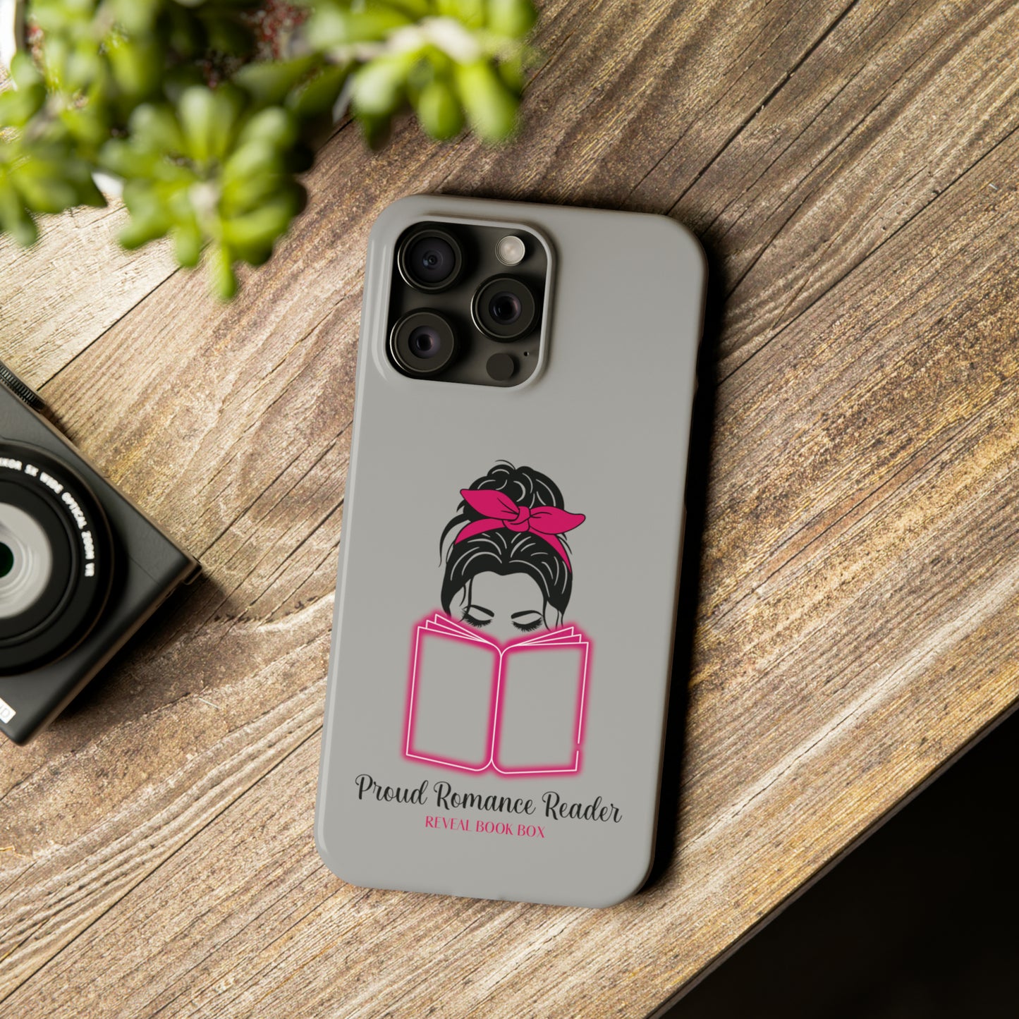 Proud Romance Reader iPhone Case