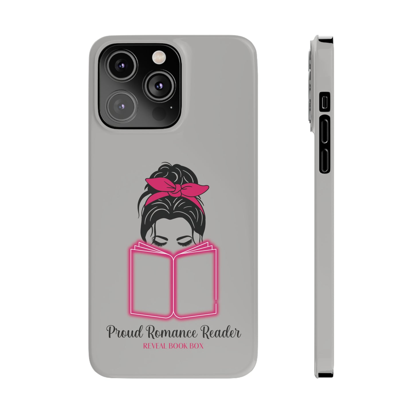 Proud Romance Reader iPhone Case