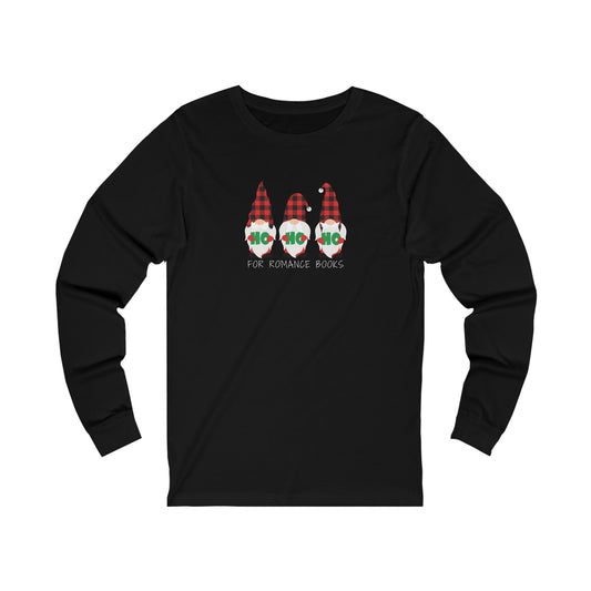 HO HO HO For Romance Books Long Sleeve Tee