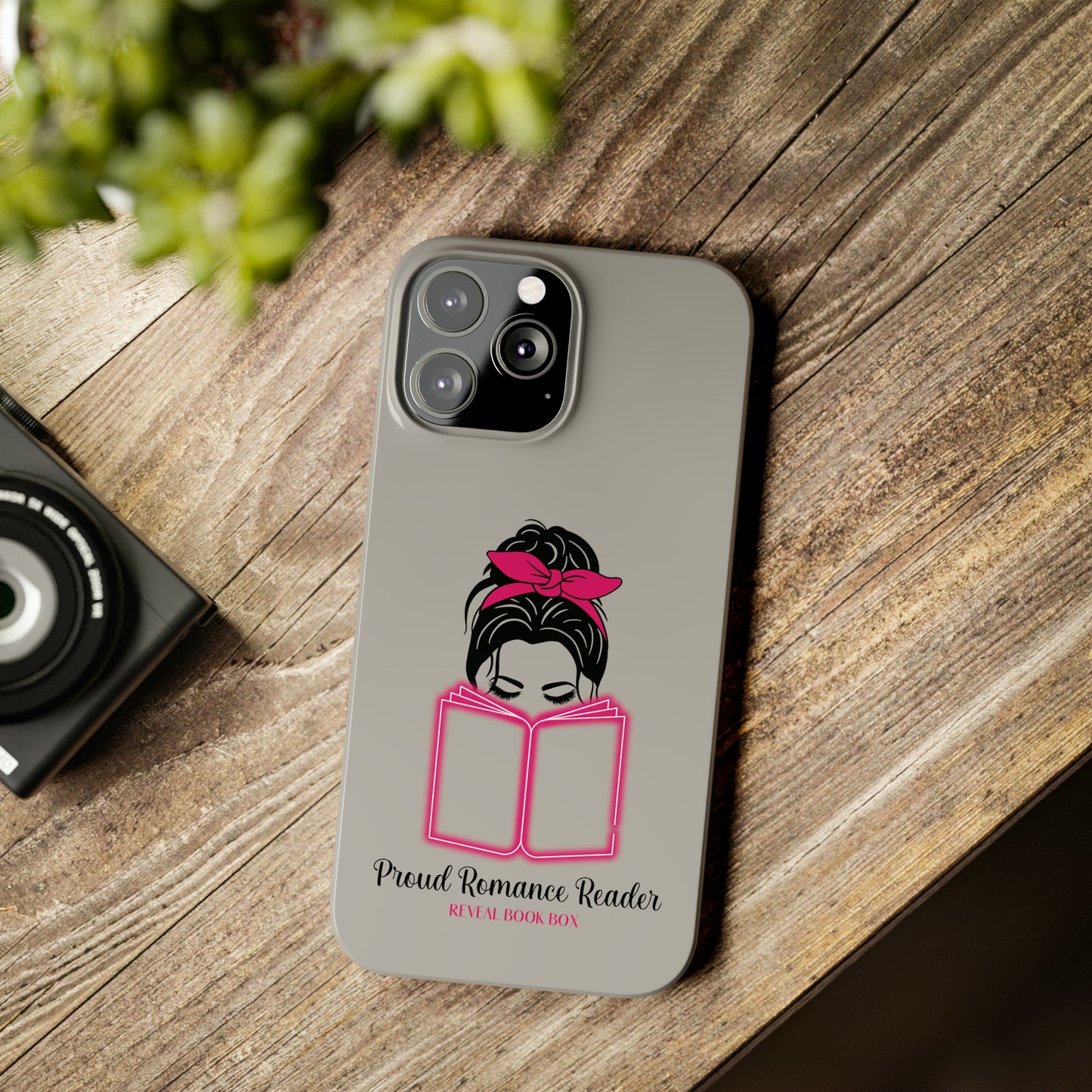 Proud Romance Reader iPhone Case