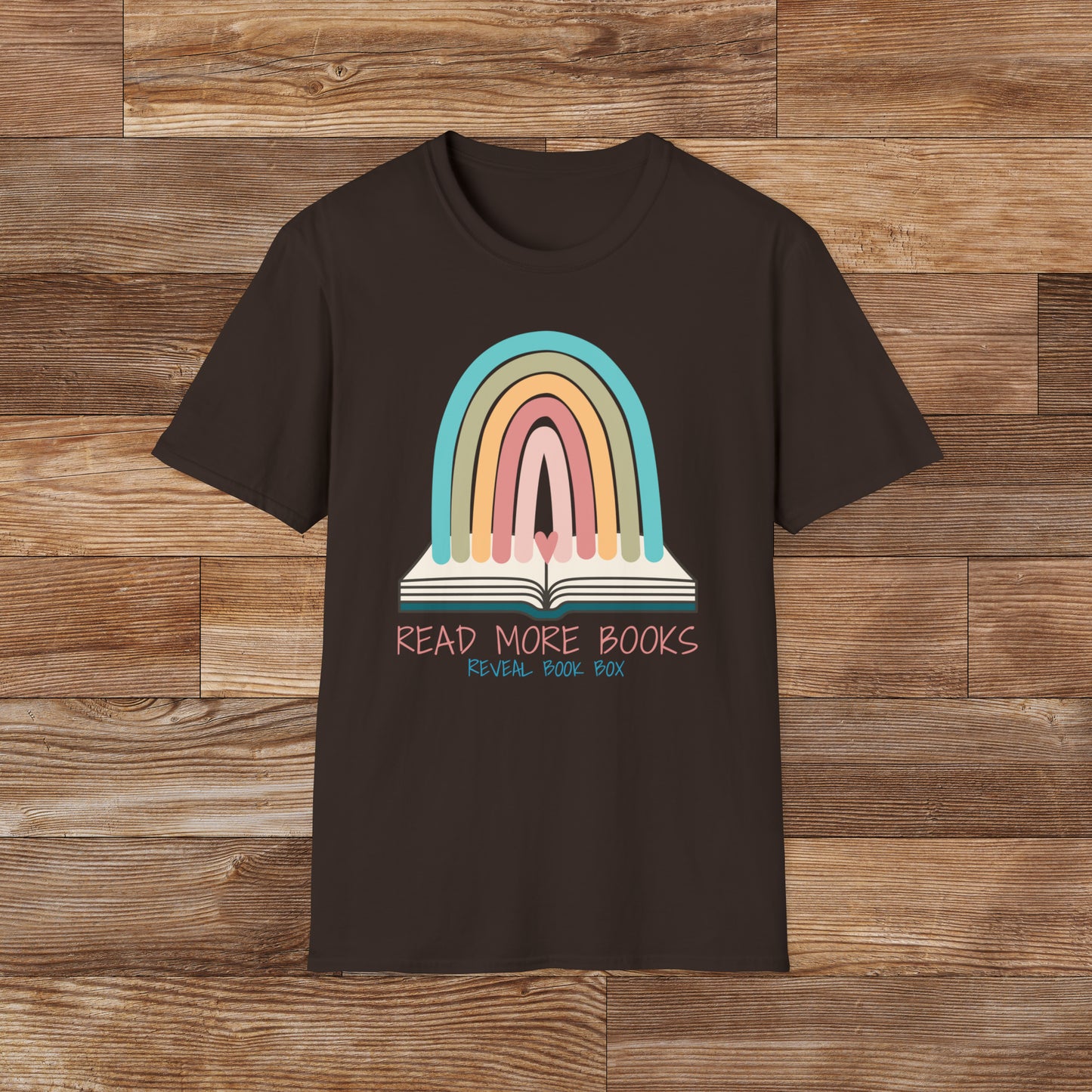 Read More Books Boho Rainbow Tee