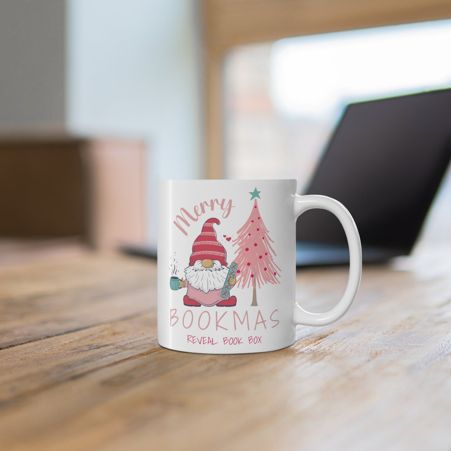 Merry Bookmas Mug 11oz