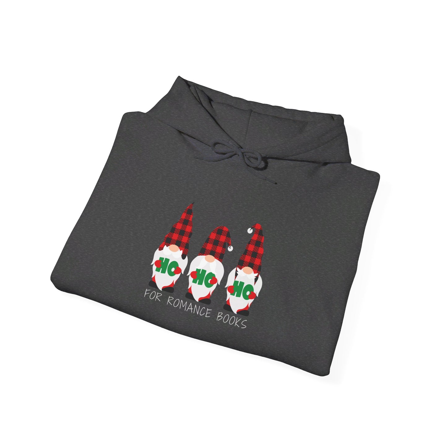 HO HO HO for Romance Books Unisex Heavy Blend™ Hooded Sweatshirt