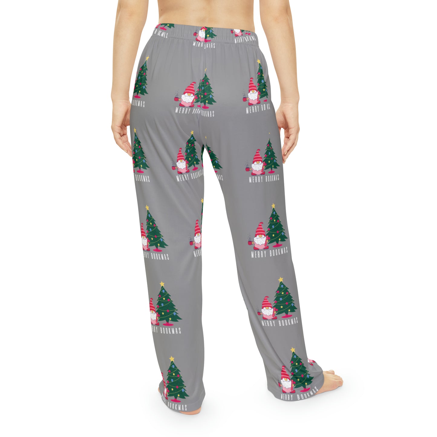 Merry Bookmas Women's Pajama Pants (AOP)