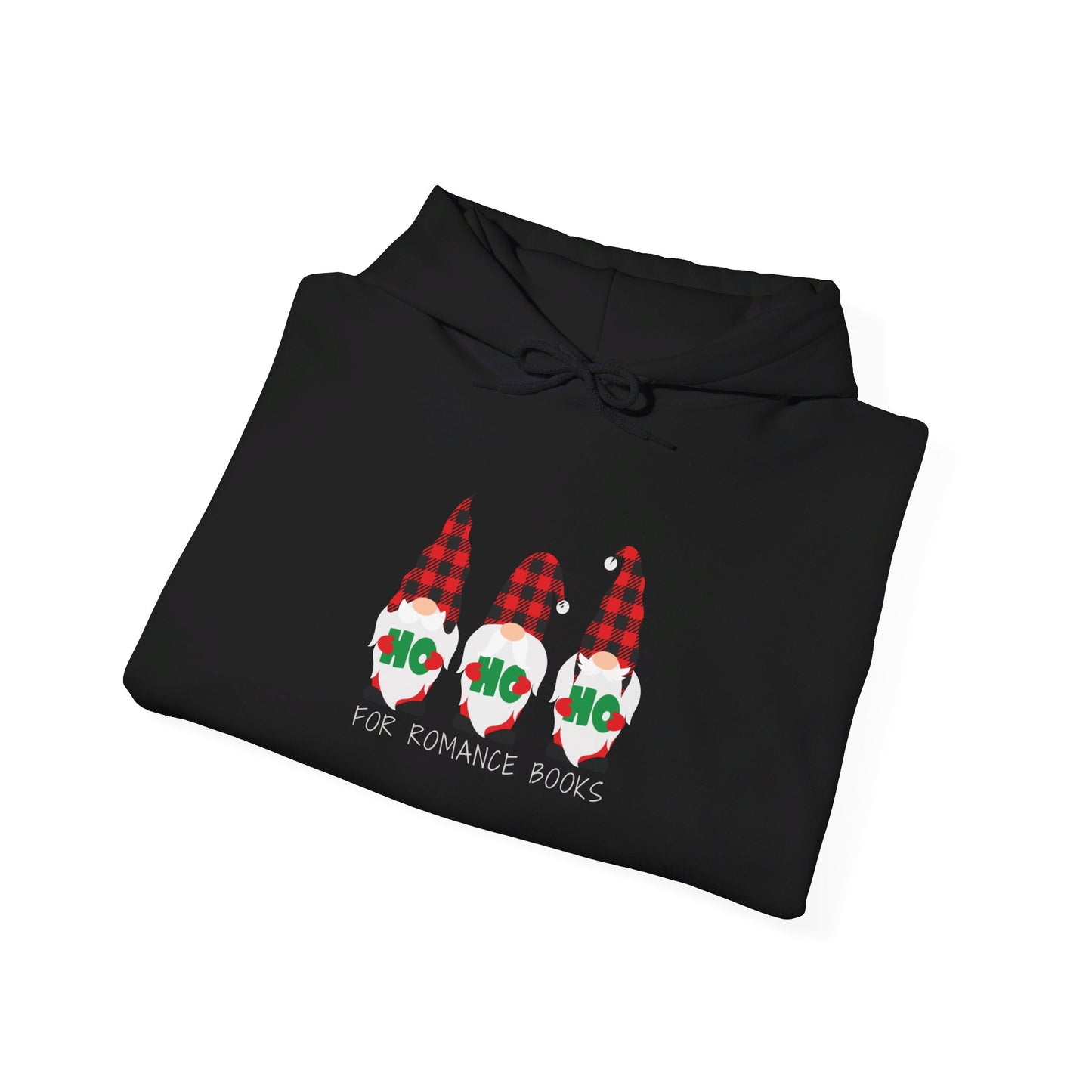 HO HO HO for Romance Books Unisex Heavy Blend™ Hooded Sweatshirt
