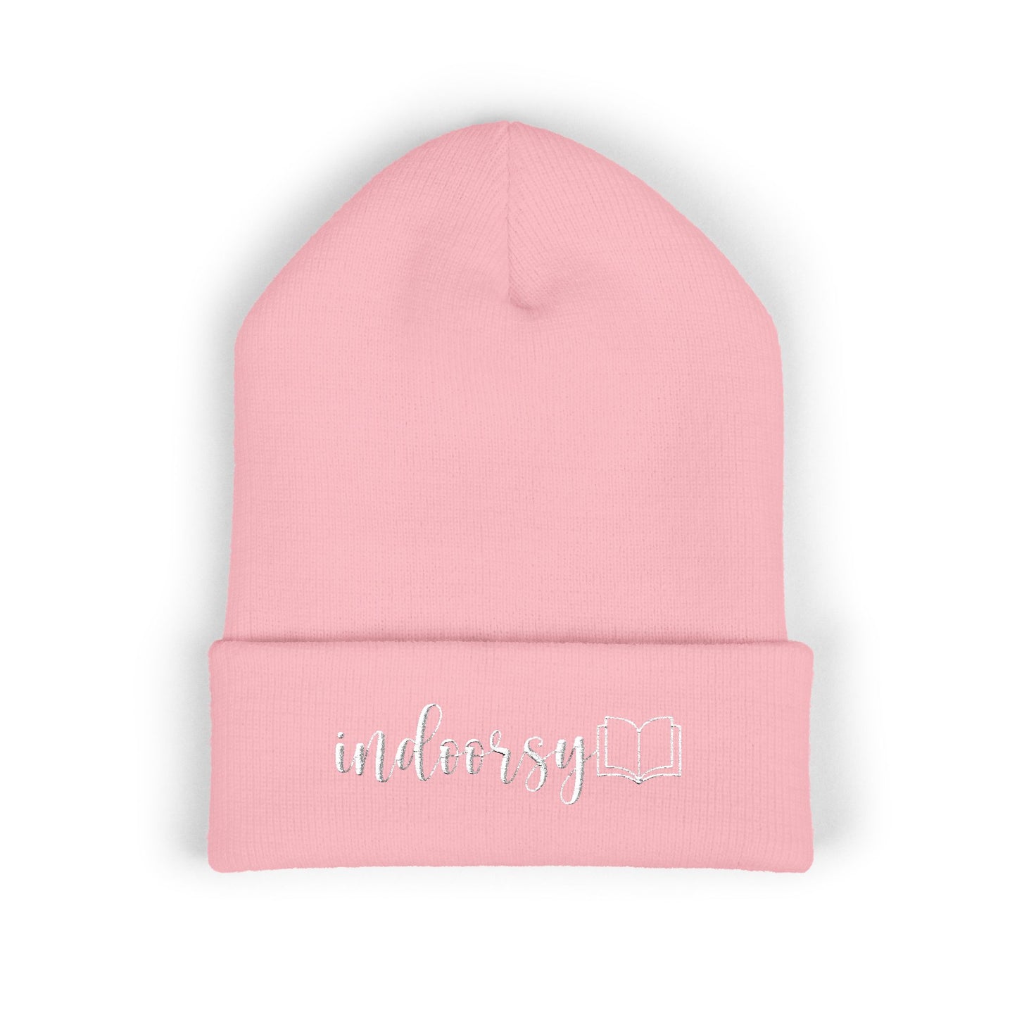 Indoorsy Embroidered Cuffed Beanie