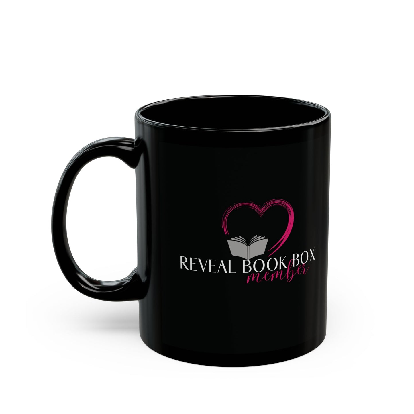 Reveal Book Box Member - Black Mug 11oz.