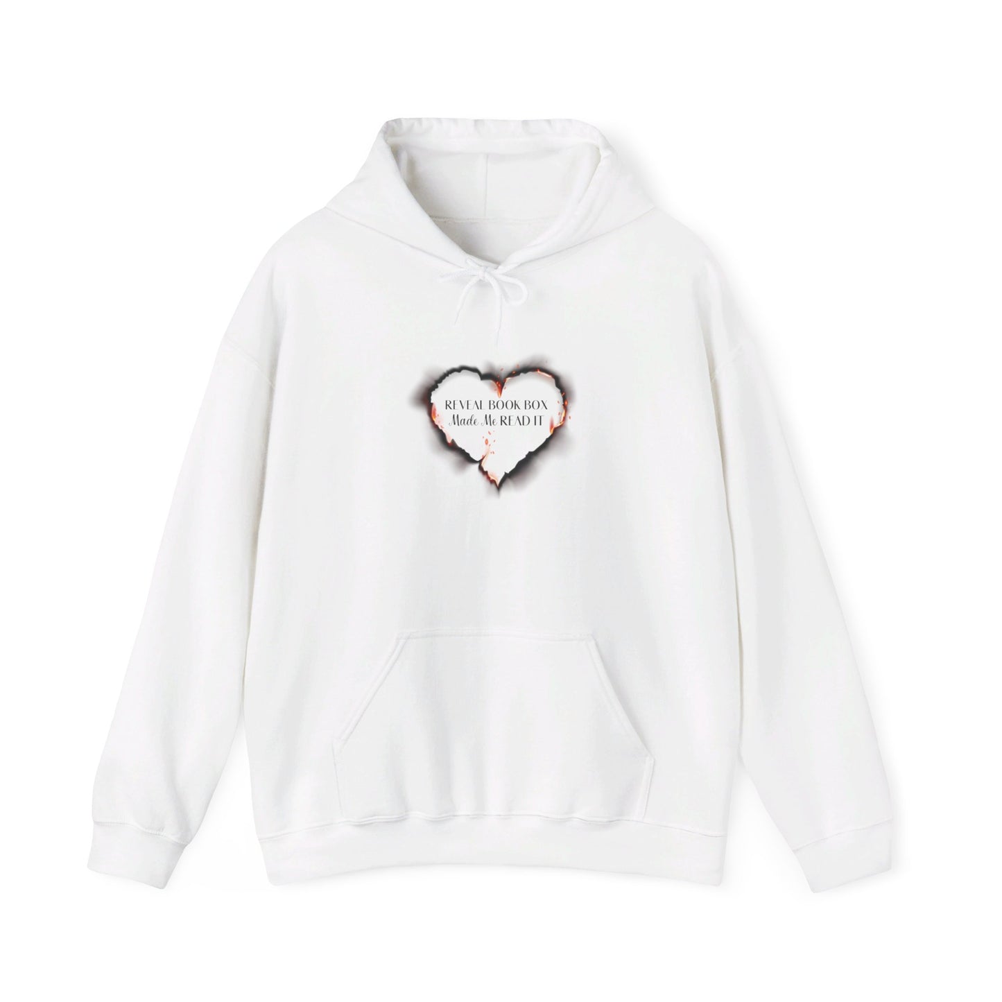 Burning Heart Unisex Heavy Blend™ Hooded Sweatshirt