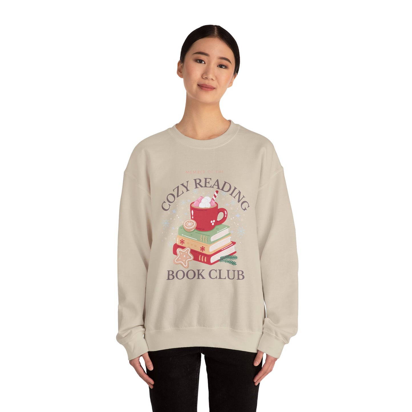 Cozy Reading Book Club Sweatshirt - Unisex Heavy Blend™ Crewneck