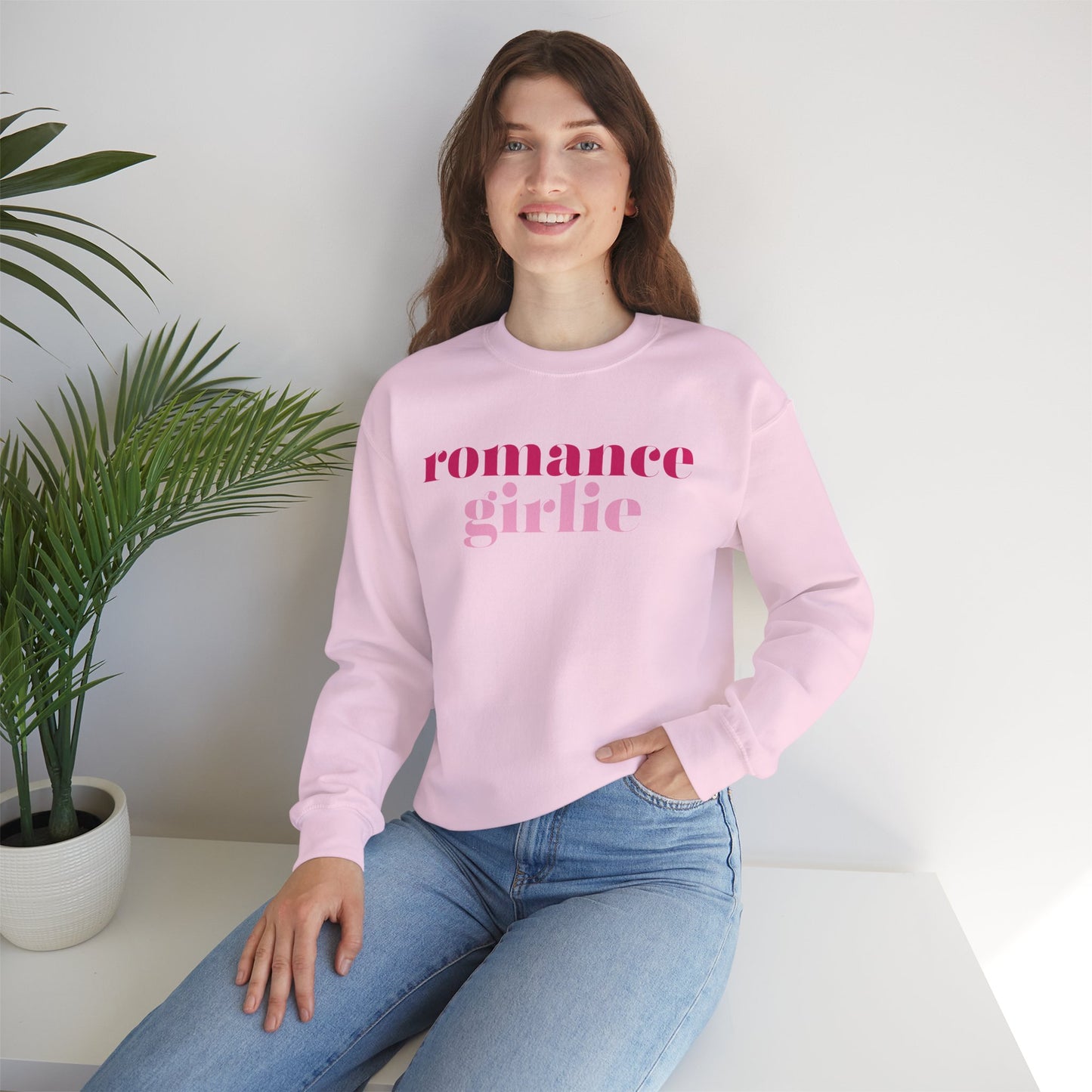 Romance Girlie - Unisex Heavy Blend™ Crewneck Sweatshirt