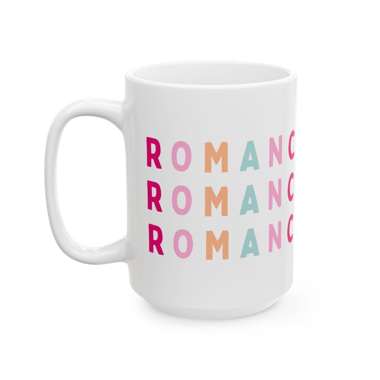 Romance Reader Ceramic Mug, (11oz, 15oz)