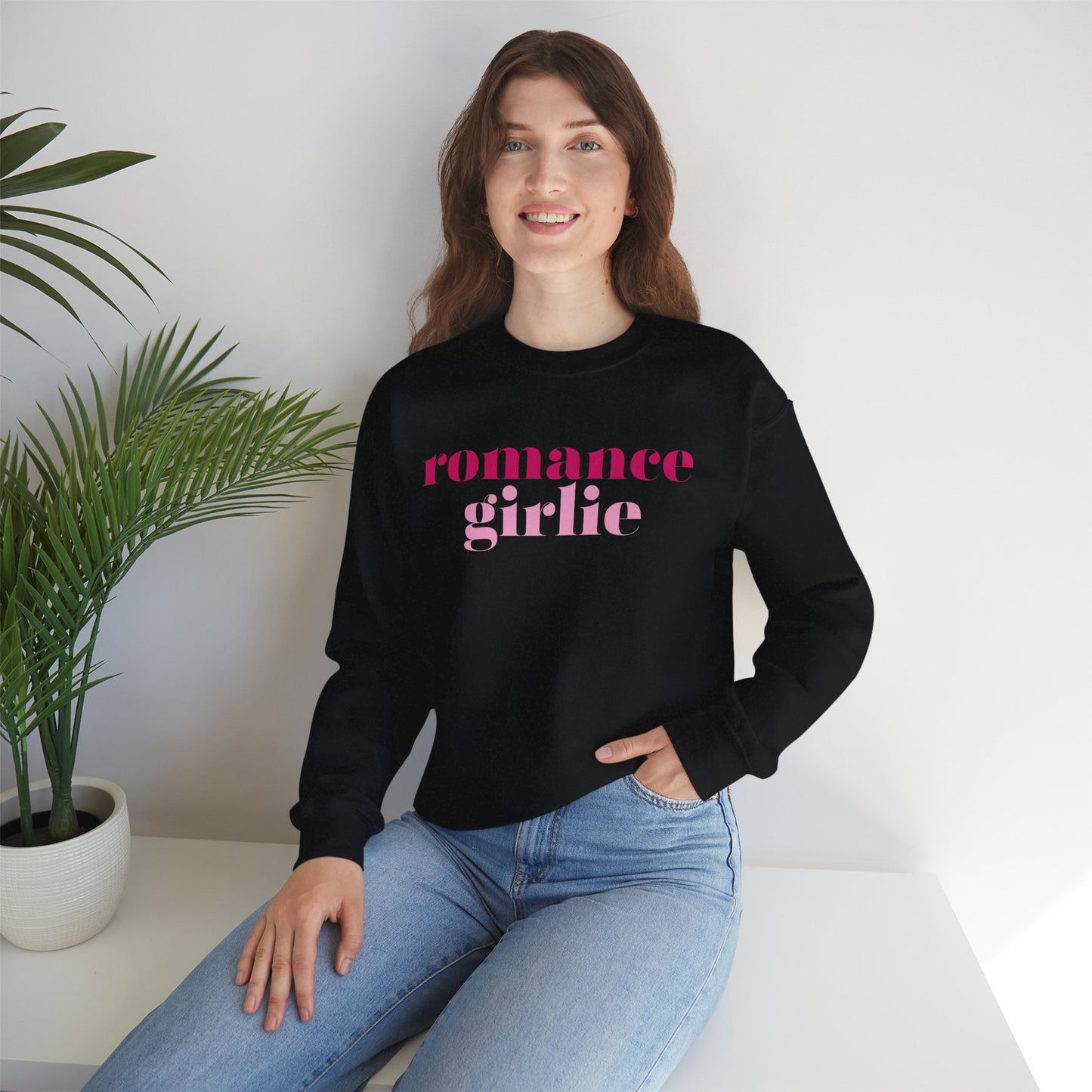 Romance Girlie - Unisex Heavy Blend™ Crewneck Sweatshirt