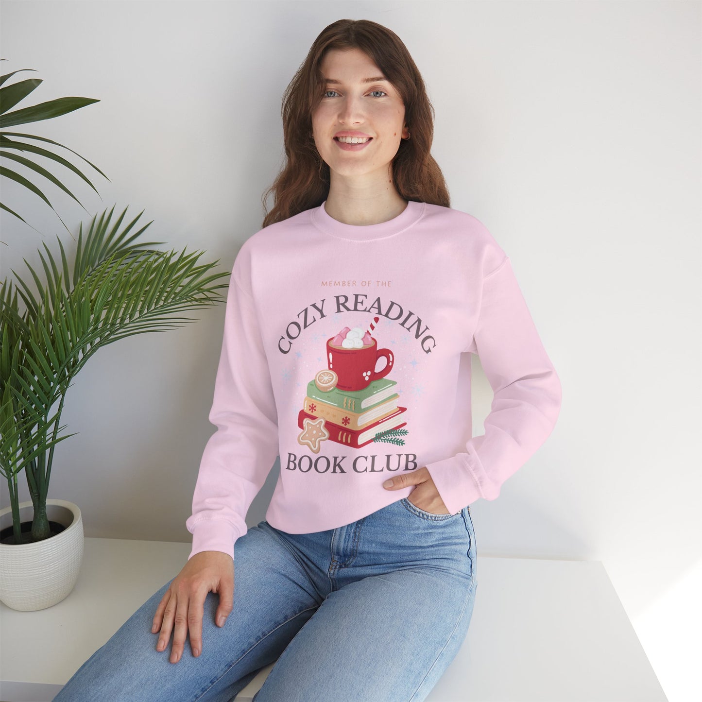 Cozy Reading Book Club Sweatshirt - Unisex Heavy Blend™ Crewneck