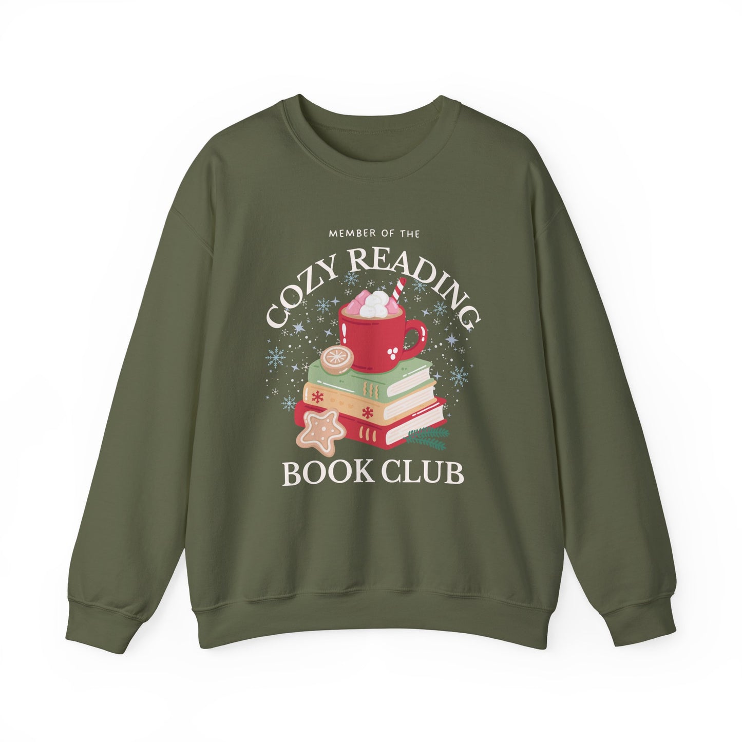 Cozy Reading Book Club Sweatshirt - Unisex Heavy Blend™ Crewneck