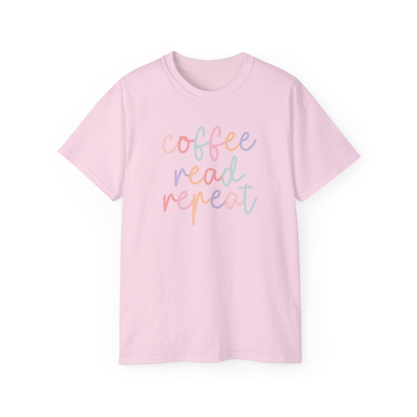 Coffee Read Repeat - Unisex Ultra Cotton Tee
