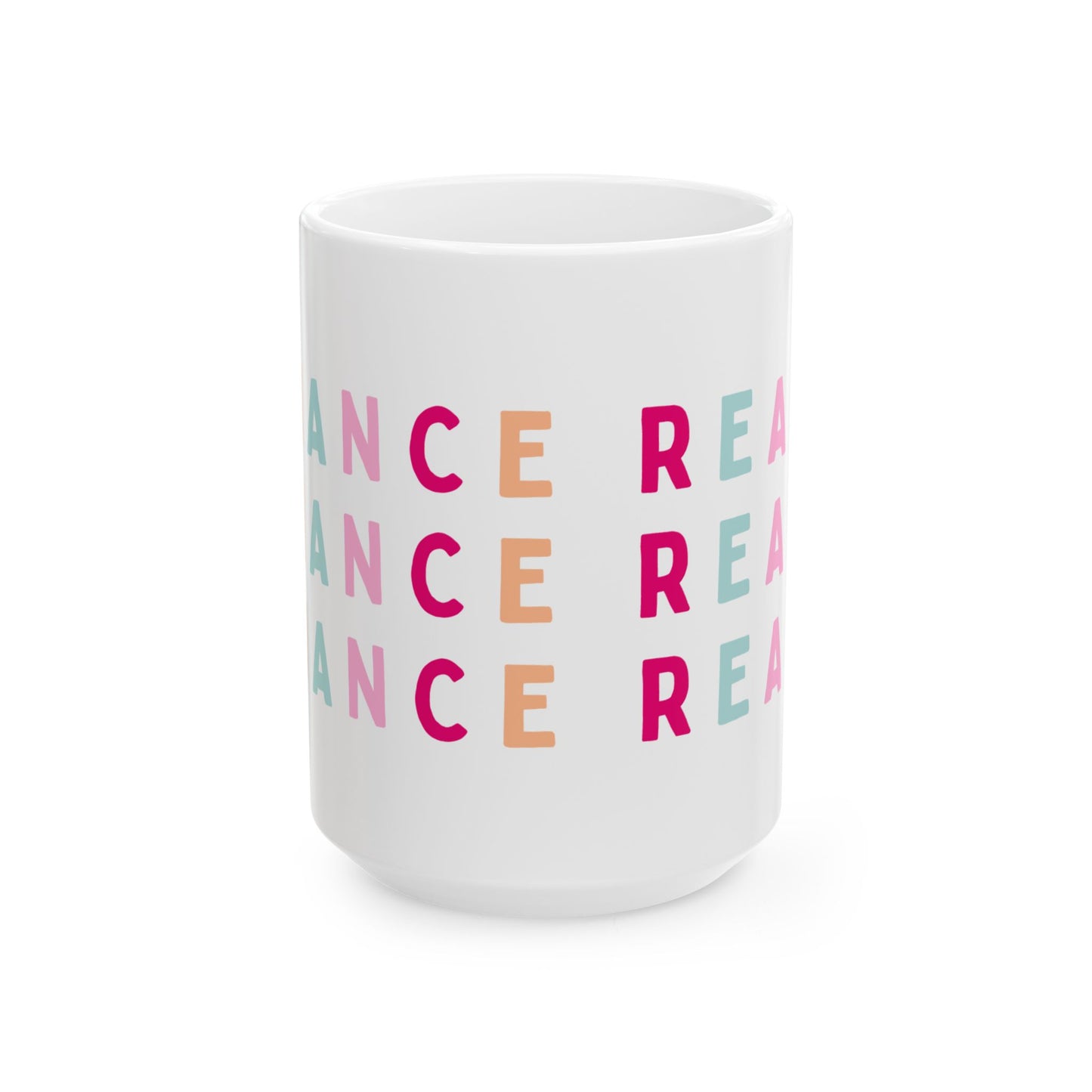 Romance Reader Ceramic Mug, (11oz, 15oz)