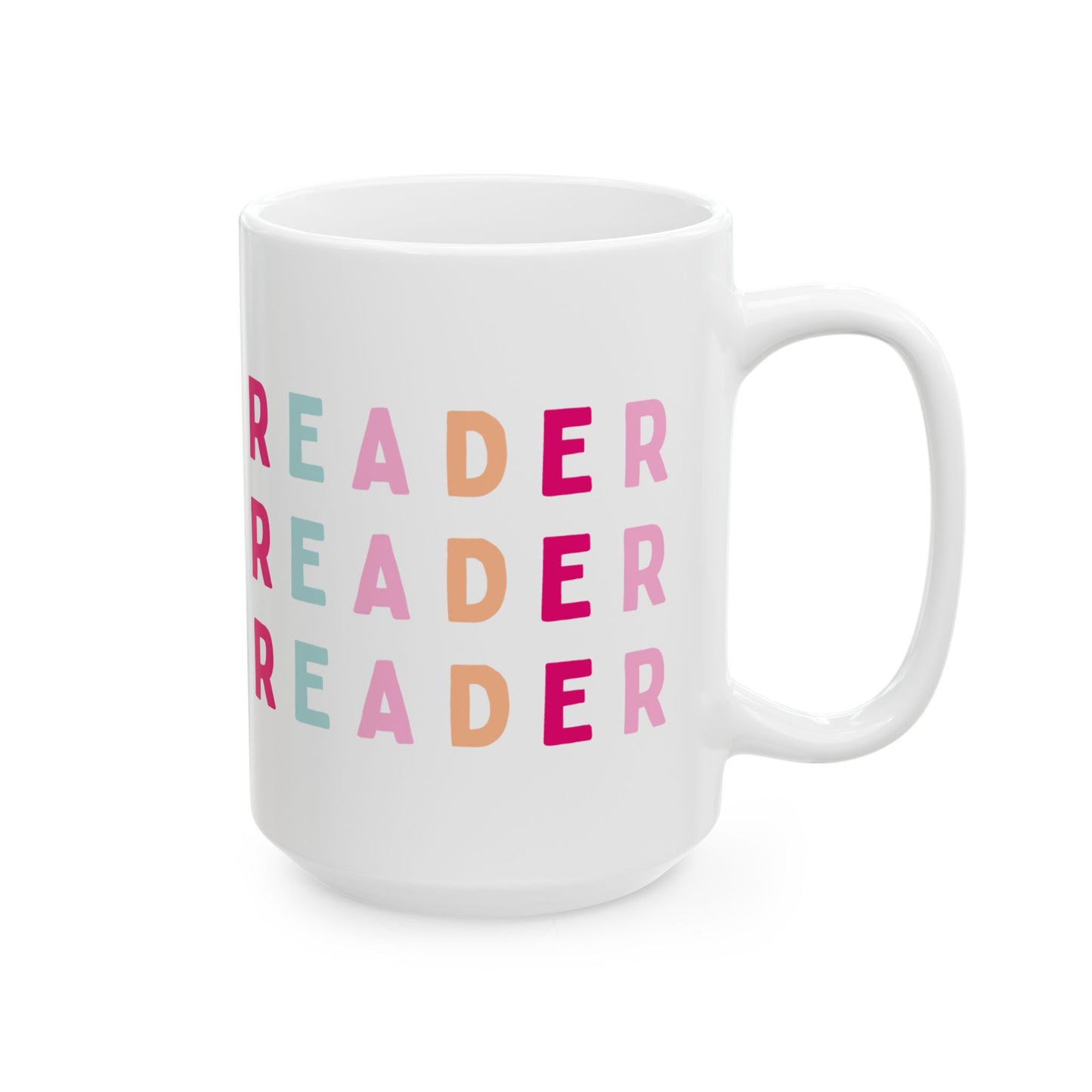 Romance Reader Ceramic Mug, (11oz, 15oz)