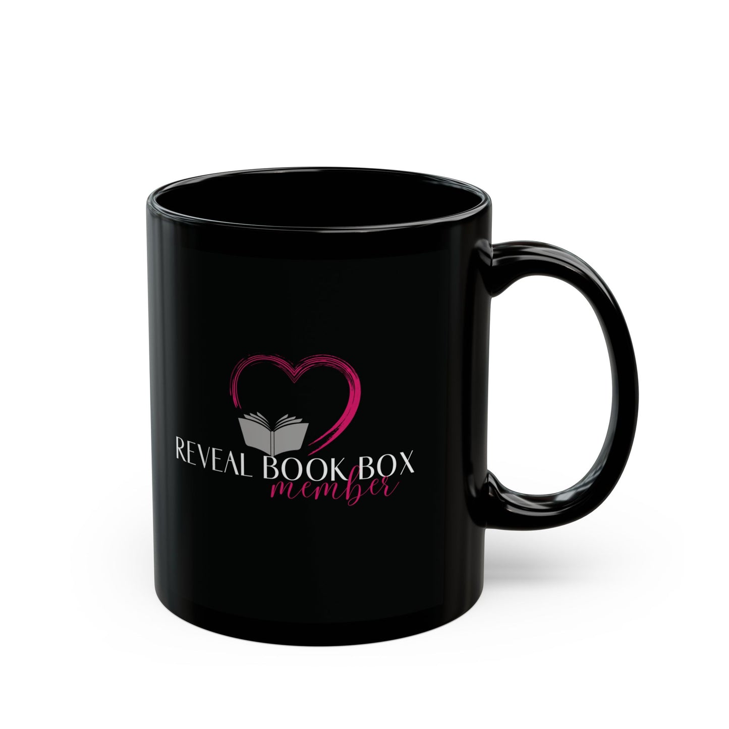 Reveal Book Box Member - Black Mug 11oz.