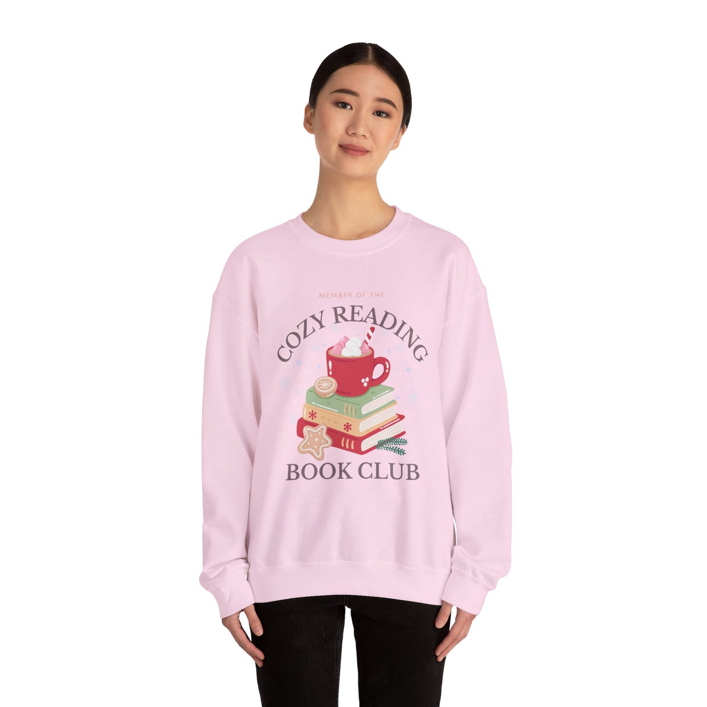 Cozy Reading Book Club Sweatshirt - Unisex Heavy Blend™ Crewneck