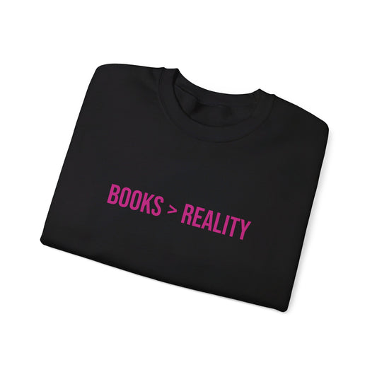 Books > Reality Crewneck Sweatshirt