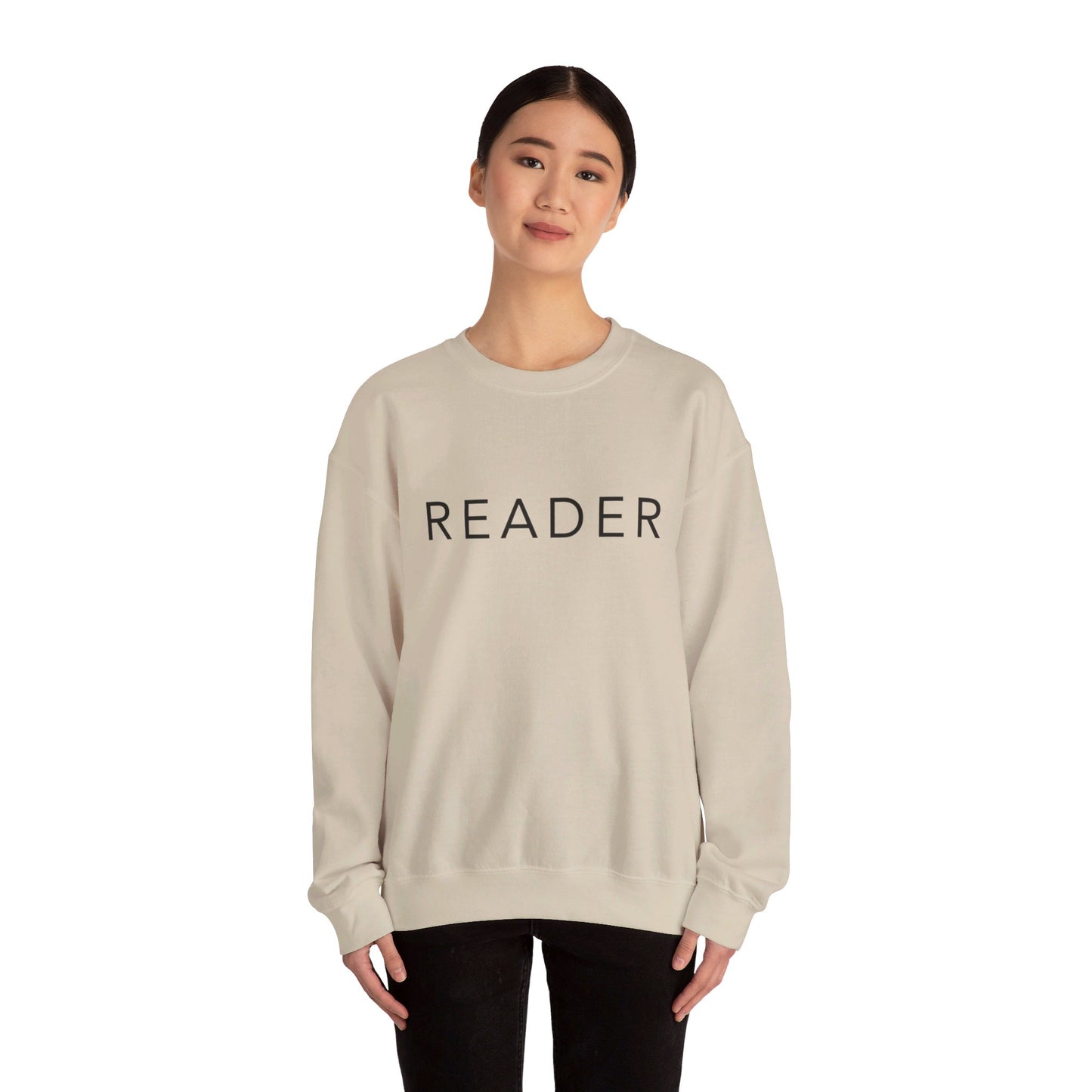 READER Unisex Heavy Blend™ Crewneck Sweatshirt