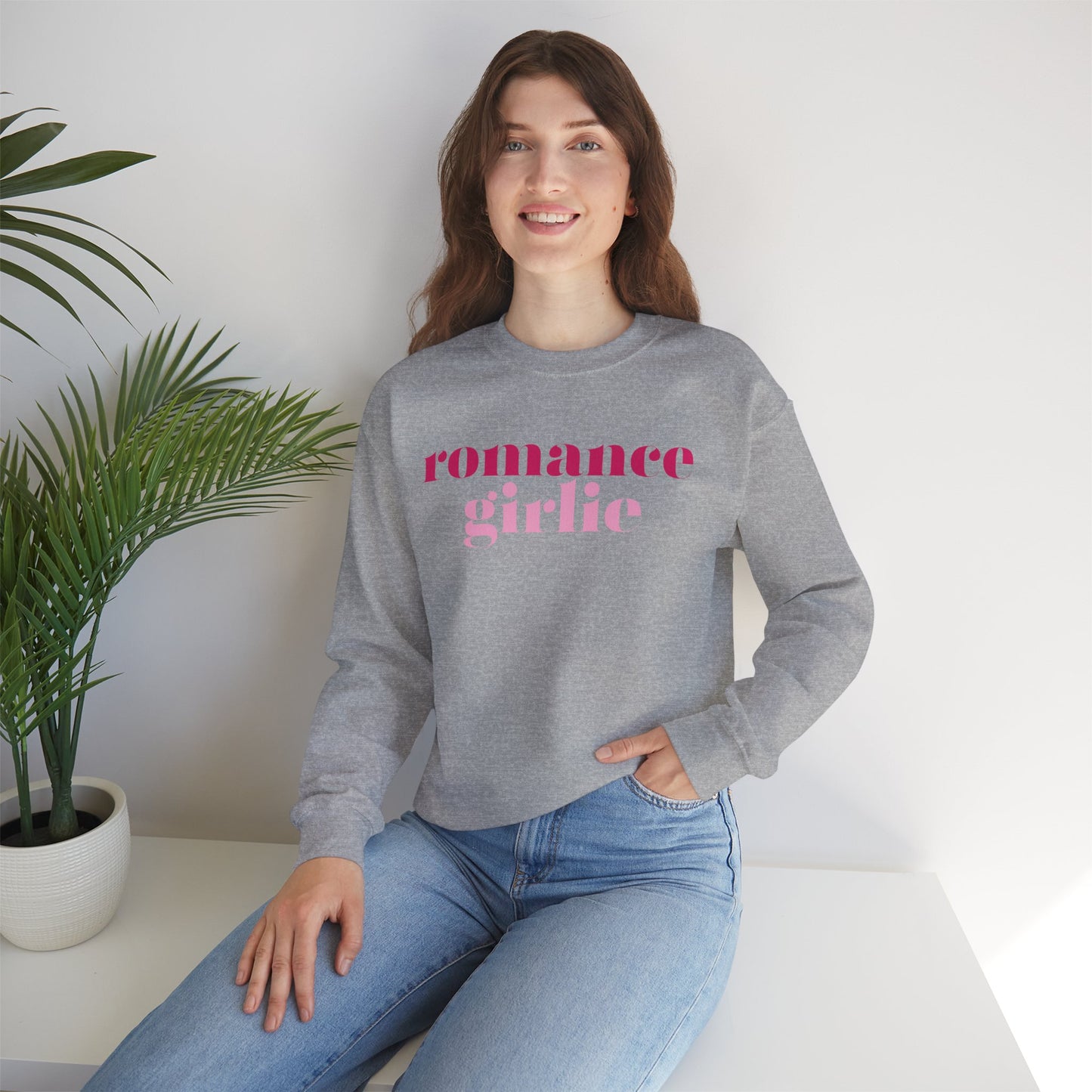 Romance Girlie - Unisex Heavy Blend™ Crewneck Sweatshirt