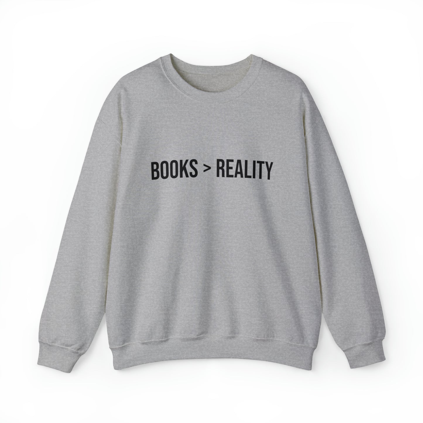 Books > Reality Crewneck Sweatshirt