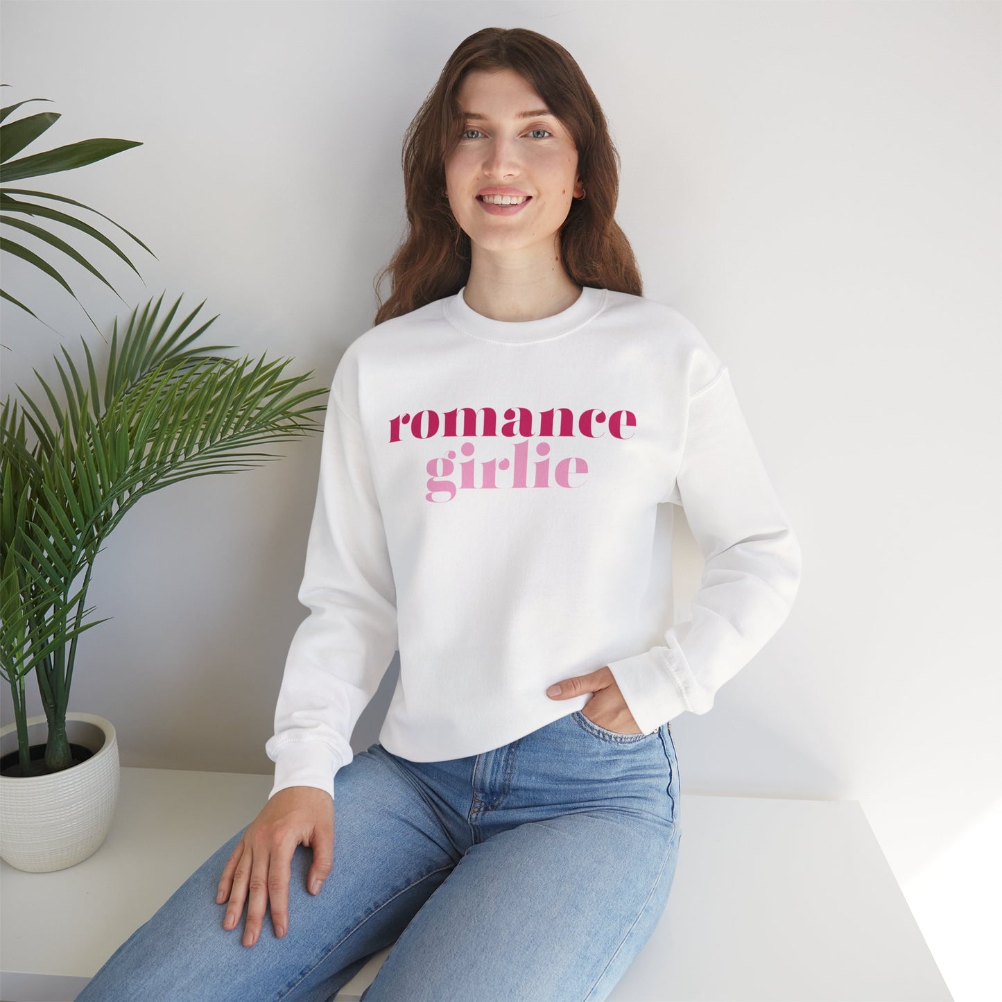 Romance Girlie - Unisex Heavy Blend™ Crewneck Sweatshirt