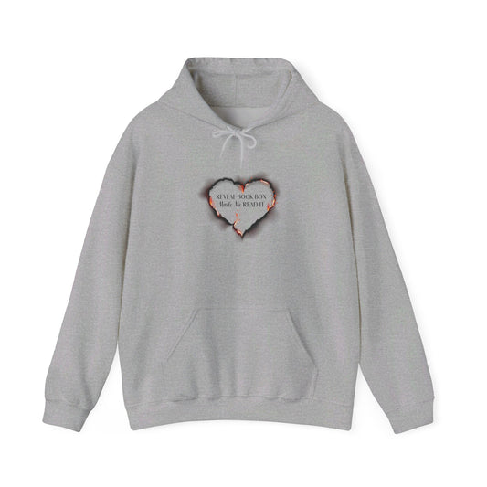 Burning Heart Unisex Heavy Blend™ Hooded Sweatshirt