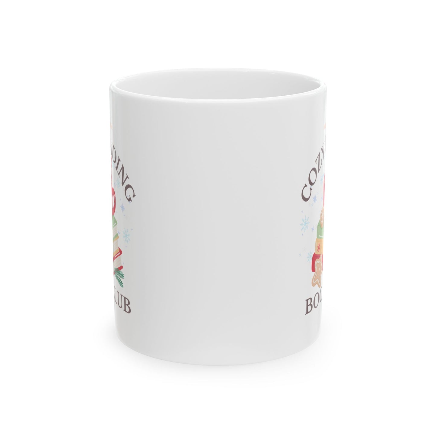 Cozy Reading Book Club Ceramic Mug, (11oz, 15oz)