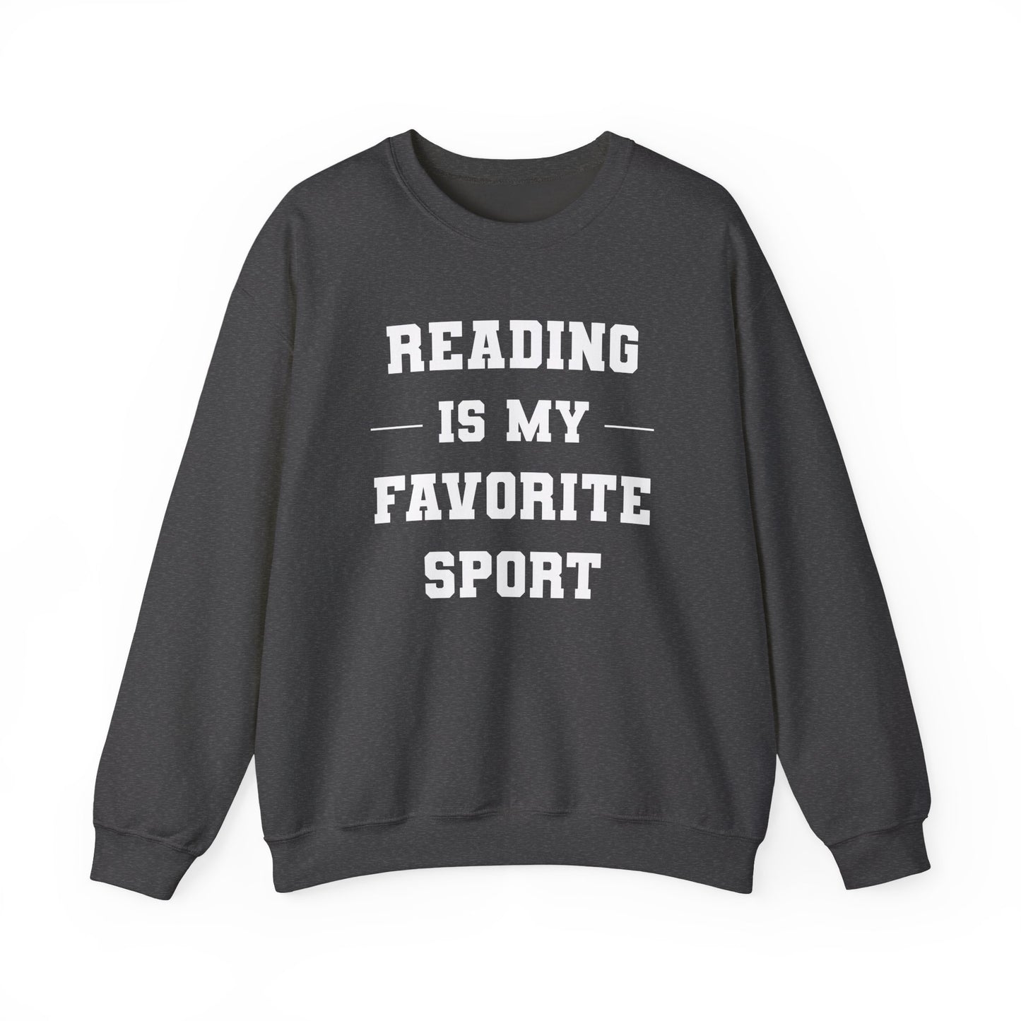 Reading Is My Favorite Sport Sweatshirt - Unisex Heavy Blend™ Crewneck