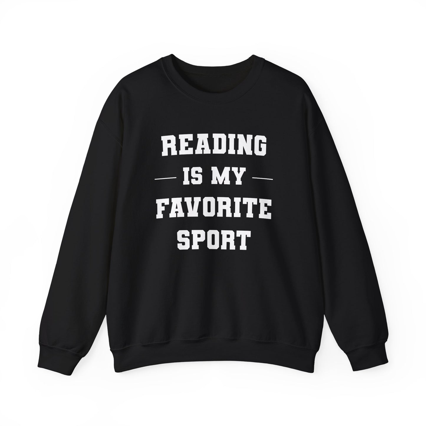 Reading Is My Favorite Sport Sweatshirt - Unisex Heavy Blend™ Crewneck