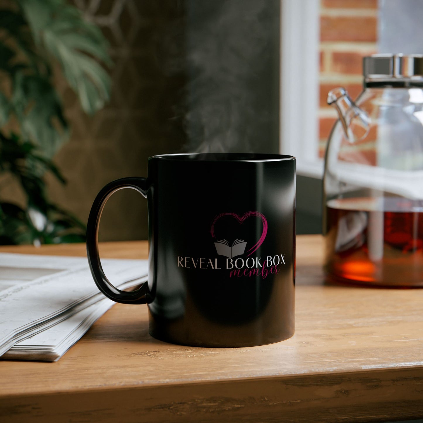 Reveal Book Box Member - Black Mug 11oz.