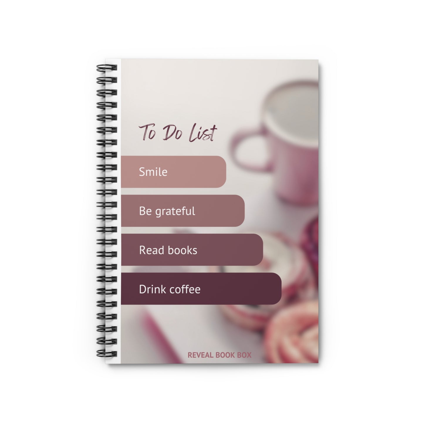To Do List Spiral Notebook - Ruled Line